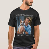T-shirt Personalized Photo & Message (Devant)