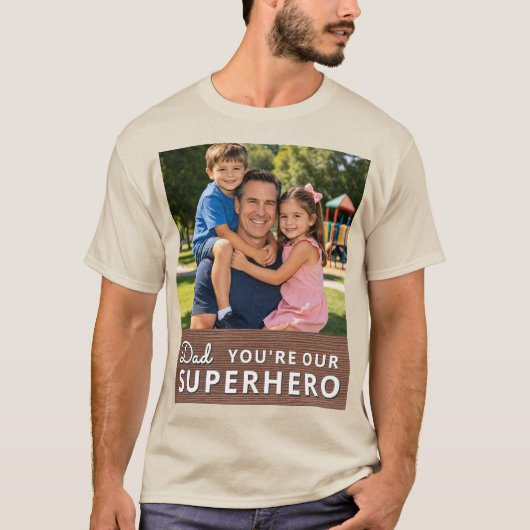 T-shirt Personalized with photo and text (Devant)