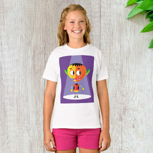T-shirt Personnage à tête orange