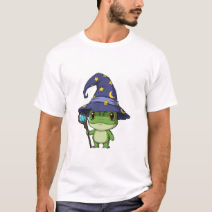 T-shirt Personnage de grenouille sorcière fantaisiste