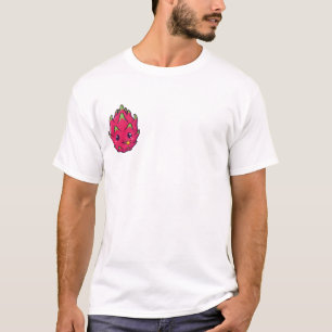 T-shirt Personnage de petit dragon fruit fougueux