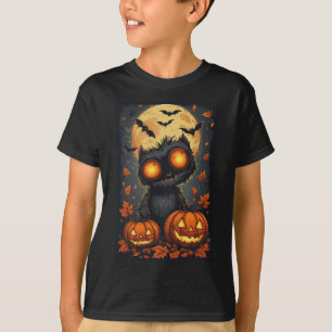 T-shirt Personnage d'Halloween mignon dans une scène de co