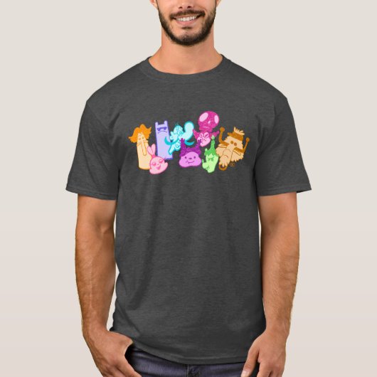 T-shirt Personnages de Chowder drôles (Devant)