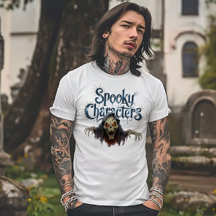 T-shirt Personnages effrayants Halloween