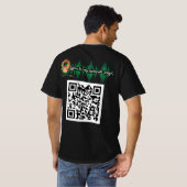 T-shirt Personnalisable chanson (casque) (Dos entier)