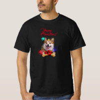 Personnalisable Corgi Chien Joyeux Noël