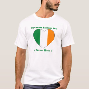 T-shirt personnalisable de l'Irlande