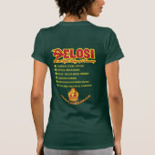 T-shirt personnalisable de parodie de Nancy Pelosi (Dos)