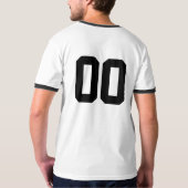 T-shirt personnalisable d'équipe de BOULE de BOCCE (Dos)