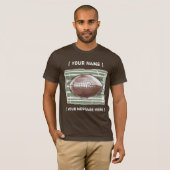 T-shirt personnalisable du football (Devant entier)