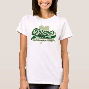 T-shirt personnalisable du Pub irlandais d'Obama