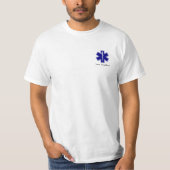 T-Shirt Personnalisable EMT Star Of Life (Devant)