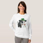 T-shirt Personnalisable Happy St. Patrick's Day Shamrock C (Devant entier)