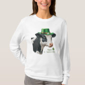 T-shirt Personnalisable Happy St. Patrick's Day Shamrock C (Devant)