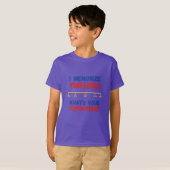 T-shirt PERSONNALISABLE Homeschool Superhero (Devant entier)