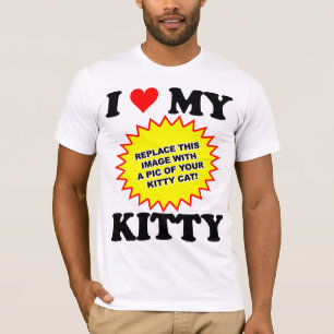 T-shirt PERSONNALISABLE J'aime mon chat