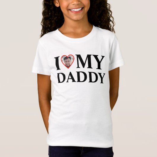 T-Shirt Personnalisable J'aime mon papa (Devant)
