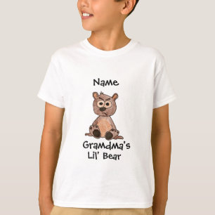 T-shirt Personnalisable "Lil's Bear" de grand-mère