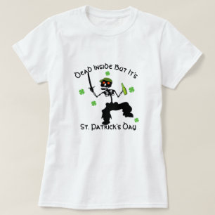 T-shirt Personnalisable mort à l'intérieur mais sa Saint