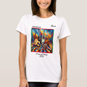 T-shirt Personnalisable "Musica"