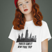Personnalisable New York Trip Skyline Kids