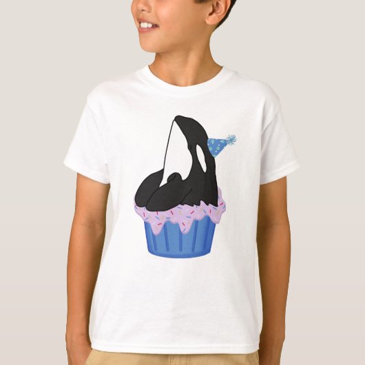 T-shirt Personnalisable Orca Killer Whale Anniversaire (Devant)