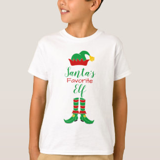 T-shirt Personnalisable Père Noël Noël Elf
