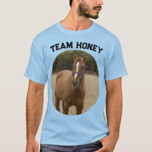 T-shirt personnalisable pour le miel d'équipe
