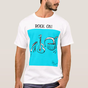 T-shirt Personnalisable - Rock On avec cette mauvaise chem