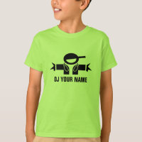 T-shirt personnalisable vert citron pour enfants D