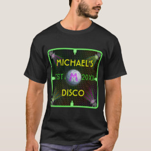 T-shirt Personnalisable votre boule nommée de disco des