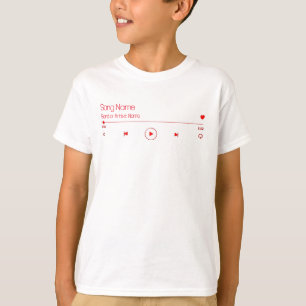 T-shirt Personnalisable votre musique préférée
