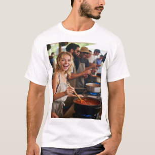 T-shirt Personnalisation de photo de concours de chili