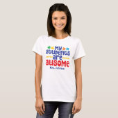 T-shirt Personnalisation d'un enseignant d'autisme (Devant entier)
