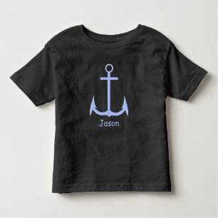 T-shirt personnalisé Ancre bleue