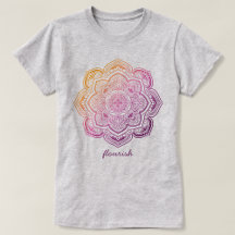 T-Shirt Personnalisé Auri Mandala