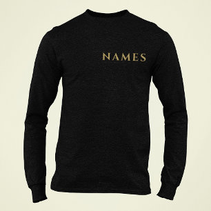 T-shirt Personnalisé avec le nom de famille ou le surnom