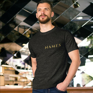 T-shirt Personnalisé avec le nom de famille ou le surnom