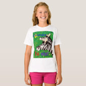 T-shirt Personnalisé avec le nom/"est 6" anniversaire avec (Devant entier)