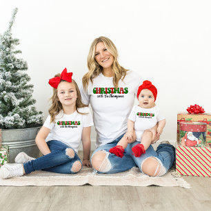 T-shirt Personnalisé Avec Nom Famille Correspondance de No