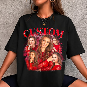 T-Shirt personnalisé avec photo de style rap Bootl