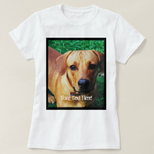 T-shirt personnalisé avec photo et texte