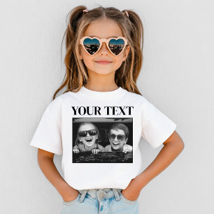 T-Shirt personnalisé avec photo et texte Image per