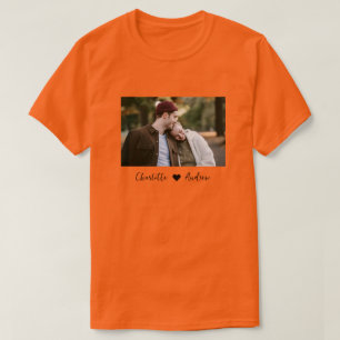 T-Shirt Personnalisé avec Photo et Texte sur Mesur