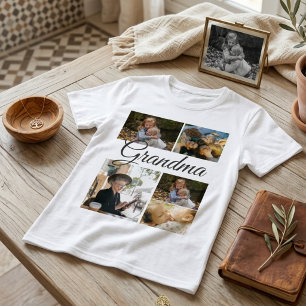 T-shirt personnalisé avec une disposition moderne