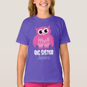 T-shirt personnalisé Big soeur   Caricature de ch