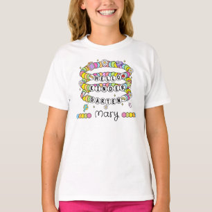 T-Shirt Personnalisé Bonjour Maternelle