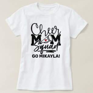 T-shirt personnalisé Cheer Mom Squad