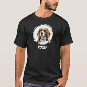 T-shirt Personnalisé Chien Beagle Chic Élégant Ten