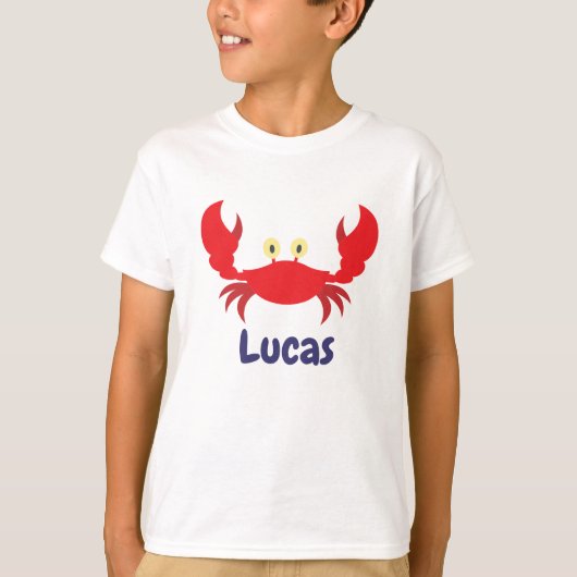 T-shirt personnalisé Crabe rouge (Devant)